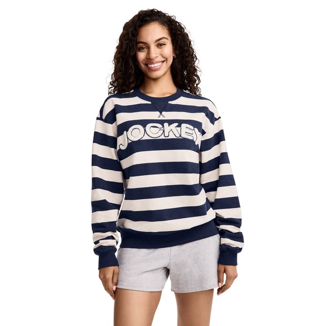 Jockey Women's Unwind Lounge Crew Sweatshirt