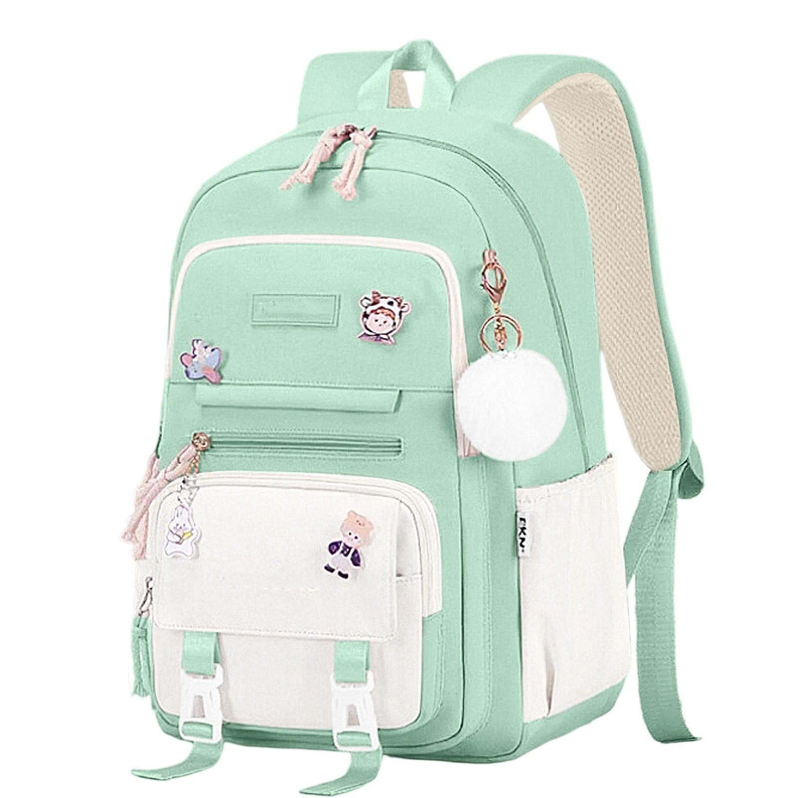 Light Sign Large Riforla School Backpacks Students Girls Grades 5 6 Water Cloth Large ...