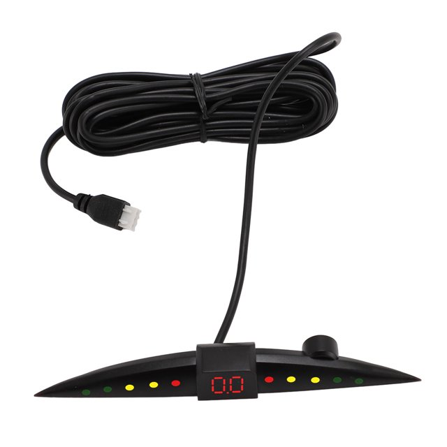 Car Parking Sensor Radars System, LED Display Reverse System with 4 Parking Sensors Distance Display, Warning Buzzer, 360 Monitoring