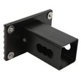 thumbnail image 1 of Flag Plug Hitch Cover, Metal Hitch Cover Flag Emblem Strong Black  For 2in Trailer Hitch Receiver, 1 of 8