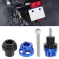 thumbnail image 2 of EIGTHTAIL License Plate Screw Blue Motorcycle License Plate Frame Lock Bolts - Anti Theft Kit(2.17X1.18X1.18Inch), 2 of 10