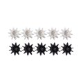 thumbnail image 3 of 5Pcs Silicone Laundry Ball Clothes Stain Removal and Knot Prevention Cleaning, 3 of 9
