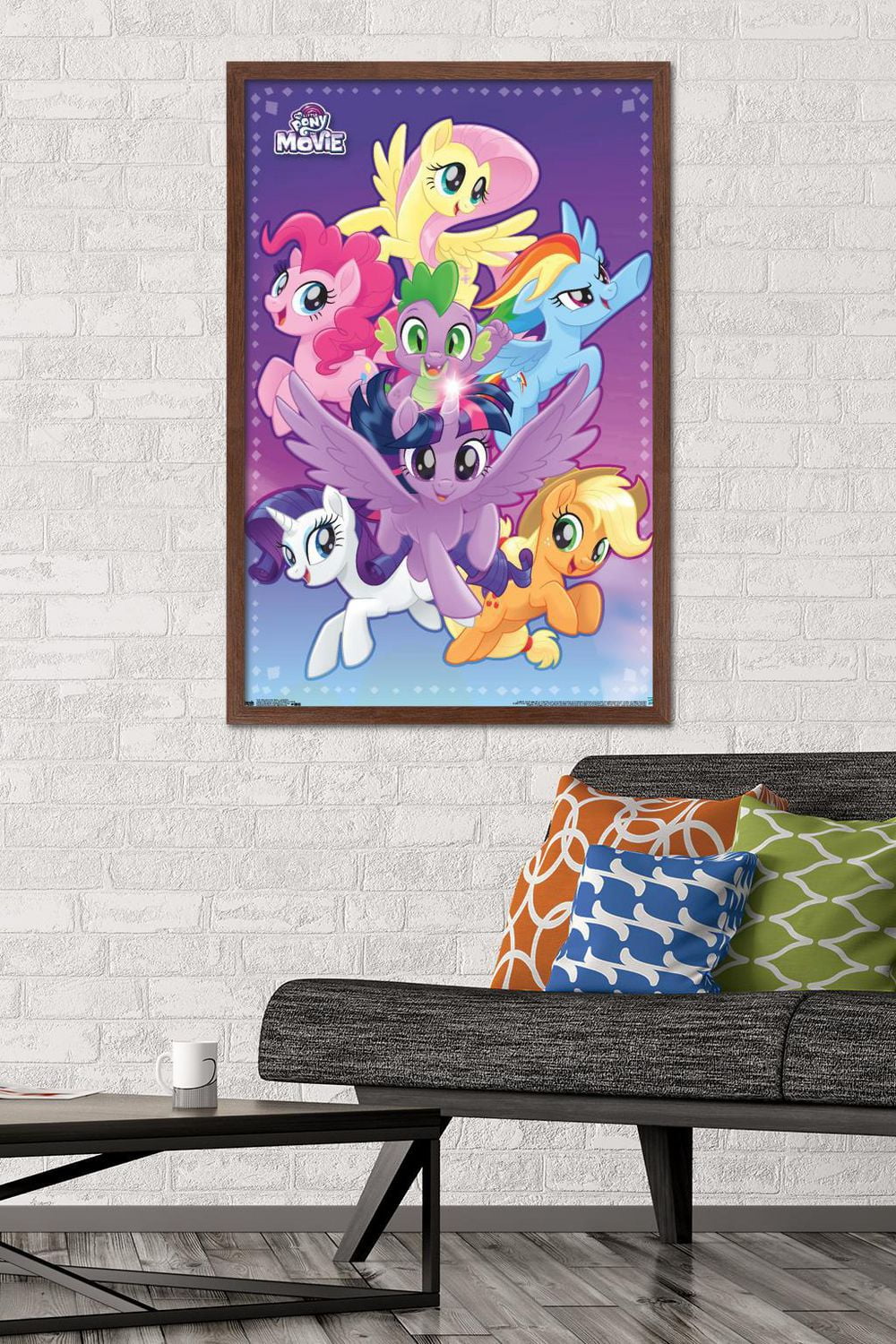Hasbro My Little Pony Movie - Adventure Wall Poster, 14.725" x 22.375"