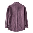 thumbnail image 5 of Chemise Veste Multi-Poches en Velours Côtelé pour Hommes, 5 of 5