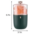 thumbnail image 3 of Feltree Mini Lampe Portable à DEL en Pierre de Sel Diffuseur d'Arômes USB Rechargeable Parfum Coloré Diffuseur d'Huiles Essentielles Lampe pour Voiture Camping Chambre, 3 of 7