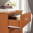 thumbnail image 4 of Hodedah Five Drawer Contemporary Wooden Chest in Cherry Finish, 4 of 6