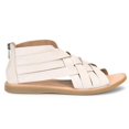 thumbnail image 2 of Born Women Iwa Woven Sandals, Medium Width, Back Functional Zipper, White, 2 of 5