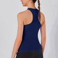 thumbnail image 5 of Timegard Débardeurs de Yoga pour Femmes Séchage Rapide Col Rond Sans Manches Dos Ouvert Entraînement Course Gym Haut Chandails de Sport, 5 of 5