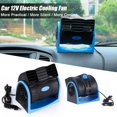 thumbnail image 2 of 12 V Portable Mini Auto Car Cooling Fan Super Quiet Silent Cooling Fan 2 Sp, 2 of 8