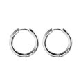 thumbnail image 2 of Hoop Earrings Stainless Steel Hoop Earrings Mutiple Sizes Eardrop For Male And Female, 2 of 3