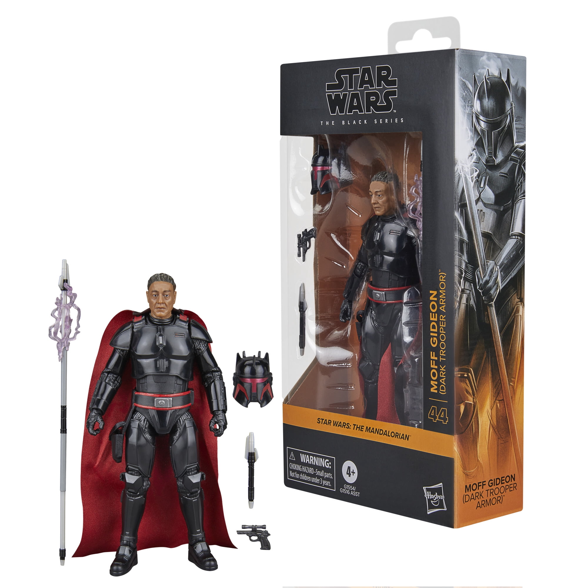 Star Wars The Black Series, figurine de collection Moff Gideon (armure de Dark Trooper) de 15 cm, Star Wars: The Mandalorian, à partir de 4 ans