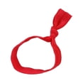 thumbnail image 2 of Hair Ring Seamless High Elasticity Knotted Adjustable Ponytail Rope with High Elasticity Holder Colorful Hairs Rope Scrunchies Accessories Multi Color Red, 2 of 7