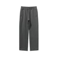 thumbnail image 1 of RKSTN Mens Pants Solid Color Casual Straight Leg Pants Full Length Pants Soft Comfortable Workout Pants, 1 of 3