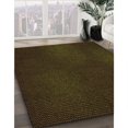 thumbnail image 3 of Ahgly Company Tapis Rond Lavable en Machine Intérieur Transitionnel Brun Bronze Foncé, 4 Pieds Rond, 3 of 7