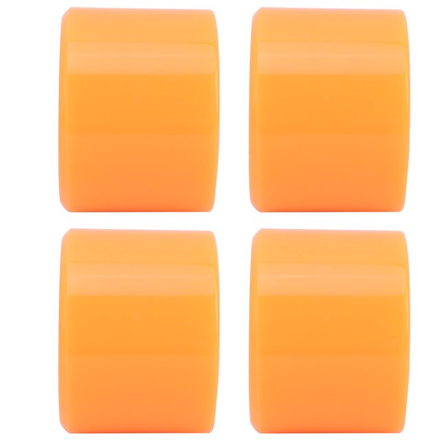 Herwey Accessoire de Planche à Roulettes, Roue à Haute Élasticité, Ensemble de 4 Pcs/ensemble Accessoire de Roue en PU Coloré à Haute Élasticité pour la Plupart des Planches à Roulettes