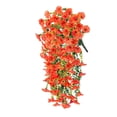 thumbnail image 1 of JilgTeok 2 Packs Simulated Roses Artificial Flower Plastic Wrapping Plants Fake Flowers Vines for Home Garden Porch Yard Living Room Ceiling Spring Decoration Clearance, 1 of 8