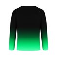 thumbnail image 3 of AherBiu Plus Size Mens Long Sleeve Shirts Stretch Athletic Button Shirt Lightweight Comfy Fall Gradient Sports Shirts, 3 of 4