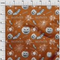thumbnail image 3 of oneOone Polyester Spandex Brown Fabric Halloween Sewing Craft Projects Fabric Prints By Yard 56 Inch Wide, 3 of 4