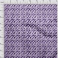 thumbnail image 4 of oneOone Georgette Viscose Purple Fabric Abstract Sewing Material Print Fabric By The Yard 42 Inch Wide, 4 of 5