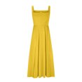thumbnail image 4 of Fshaion Robe d'Été pour Femmes 2024 Grande Taille'Col Cheville Sans Manches Robe à Bretelles Robe Liquidation à Moins de 10!, 4 of 6