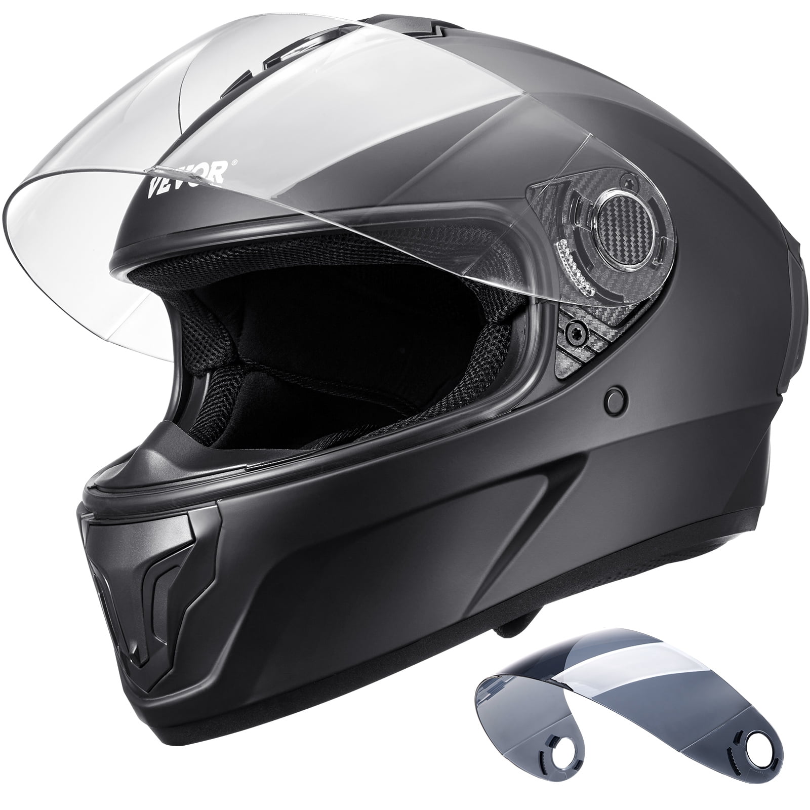 VEVOR Casque de Motocross Intégral avec Communication Bluetooth