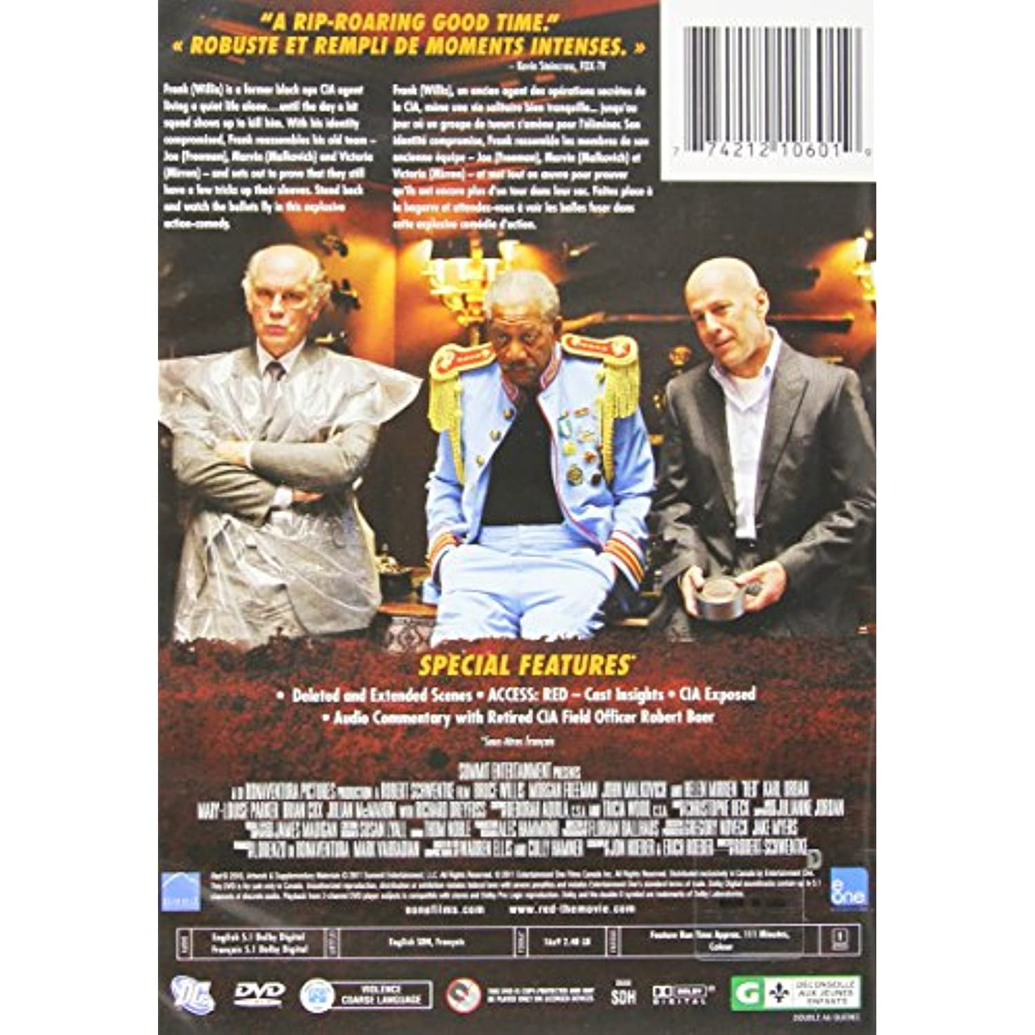 Film R.E.D. (DVD) (Bilingue)
