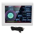 thumbnail image 2 of 3.5 Inch IPS USB Computer Temp Monitor Sub Screen, CPU GPU RAM PC Sensor Panel Display  for Desktop Chassis, Temperature Monitor Support Horizontal and Vertical Screen, 2 of 7