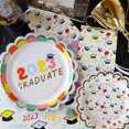 thumbnail image 2 of Packed Party "graduation time" 10ct 7 "assiette à dessert, 2 of 5