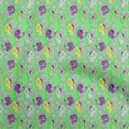 thumbnail image 1 of oneOone Cotton Silk Light Green Fabric Kalamkari Craft Projects Decor Fabric Printed By The Yard 42 Inch Wide, 1 of 5