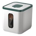 thumbnail image 2 of Bac de Rangement Scellé pour Grains Multifonction pour Garde-Robes, Organisation des Aliments Secs pour Comptoirs et Armoires, Vert 5 L, 2 of 8
