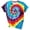 bleu, variante sur Meichang T-Shirts Néon pour Femmes T-shirt Graphique à Manches Courtes T-shirt Ample à Col Rond Hauts T-shirt d'Été Mode Teinture sur Nœuds T-Shirts 2024