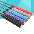 thumbnail image 4 of KAKOWELY 10pcs Tennis Badminton Racket Grip Tape Anti Racket Grip Wrap Overgrip Tape for Sports Fishing Pole Jump Rope (Random Colors),43.31X"X0.98"X0.31", 4 of 4