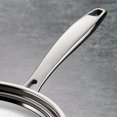 thumbnail image 4 of Tramontina Signature 11-Inch Tri-Ply Clad Stainless Steel Square Grill Pan, Induction-Ready, Dishwasher-Safe, 4 of 5