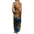 thumbnail image 4 of Robes Haut pour Femmes Robe à Imprimé Intégral Robe Anime à Bretelles Robe à Col Ras du Cou Robe Western en Liquidation, 4 of 6