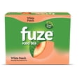 thumbnail image 1 of Fuze Iced Tea White Peach Cans, 341 mL, 12 Pack, 1 of 6