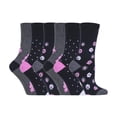 thumbnail image 1 of Gentle Grip - 6 Pairs Ladies Gentle Grip Non Elastic Crew Socks, 1 of 2