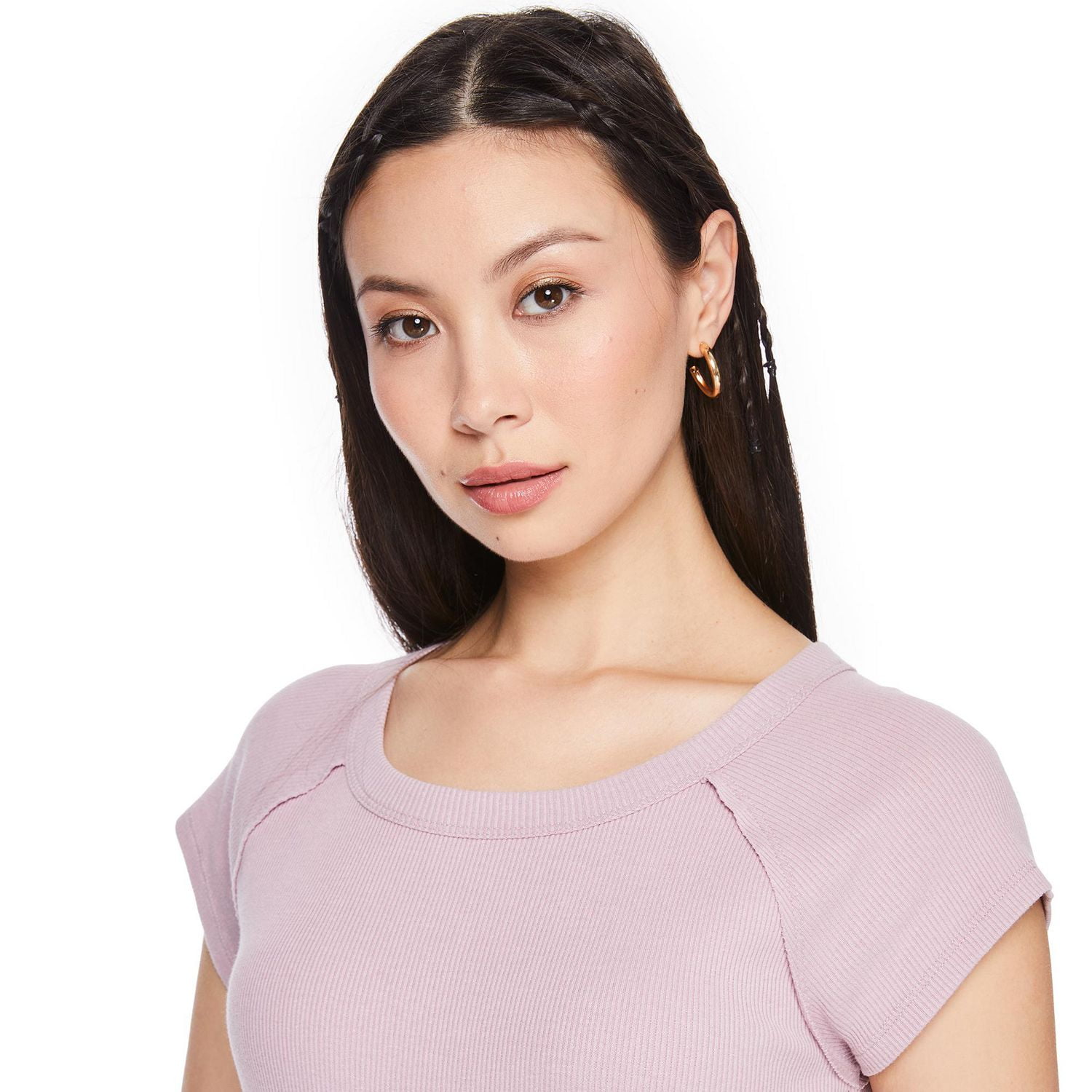 T-shirt côtelé Wild Skye pour femmes