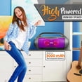 thumbnail image 2 of Pyle PBMWP185 500 Watt Portable Bluetooth Wireless BoomBox Speaker, 2 of 8