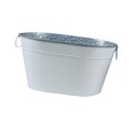 thumbnail image 2 of simhoa Ice Bucket Ice Holder Lightweight Ice Tub for Chilling Cocktail Cooling white, 2 of 8