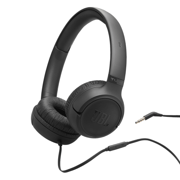 JBL Tune 530 - Wired on-ear headphones - Black