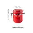 thumbnail image 3 of CUITING Coffee Canisters With Airtight Lids  Ceramic Containers With Lids  Cookie Jars With Lids Airtight Decorative-blue-650ml/23oz, 3 of 9