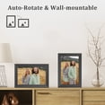 thumbnail image 5 of Cadre Photo Numérique WiFi 10.1 Pouces, Cadre Photo Électronique, Stockage 16 Go, Rotation Automatique, Écran Tactile IPS, Installation Facile et Partage de Photos et Vidéos via Application Gratuite Partout, 5 of 5