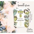thumbnail image 5 of Darling Souvenir Multicolor Birthday Invitation Card Printable Elegant Fill or Write In Blank Party Invites 28 Pcs 5 x 7 Inches, 5 of 5