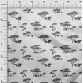 thumbnail image 2 of oneOone Georgette Viscose Fabric Tree & Animals Ikat Print Sewing Fabric BTY 42 Inch Wide, 2 of 4