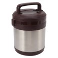 thumbnail image 3 of Vacuum Insulated Lunch Box, Insulated Food Container Strong Heat Preservation  Sealing  For Office Worker For Company Stainless Steel Color, 3 of 8