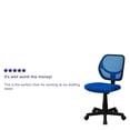 thumbnail image 2 of Mid-Back Blue Mesh Swivel Task Chair, 2 of 9