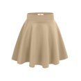 thumbnail image 1 of NYL Womens A-Line Flared Skater Skirt Reg and Plus Size - Made In USA, Large, 1 of 1
