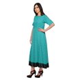 thumbnail image 2 of Moomaya Kurti Longue Imprimée Tenue d'Été Tunique Ligne A pour Femmes, 2 of 5