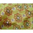 thumbnail image 4 of oneOone Silk Tabby Fabric Diamond & Swirl Ikat Decor Fabric Printed BTY 42 Inch Wide, 4 of 4