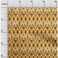 thumbnail image 1 of oneOone Silk Tabby Fabric Paisley & Chevron Ikat Decor Fabric Printed BTY 42 Inch Wide, 1 of 4